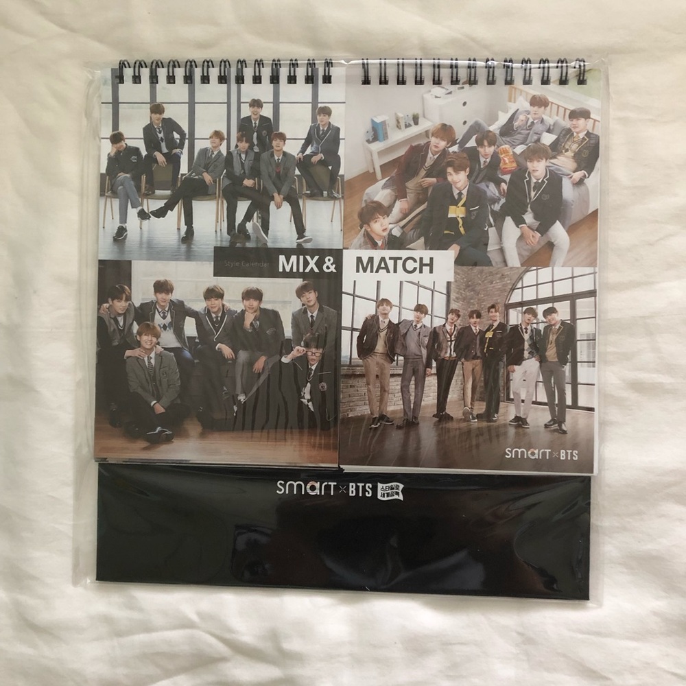 BTS x Smart 2018-2019 Calendar - SEALED